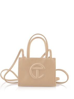 Telfar Creme Small Shopping Bag